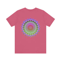 Vibrant Mandala Tee featuring intricate design symbolizing spiritual peace and harmony for a serene and mindful lifestyle
