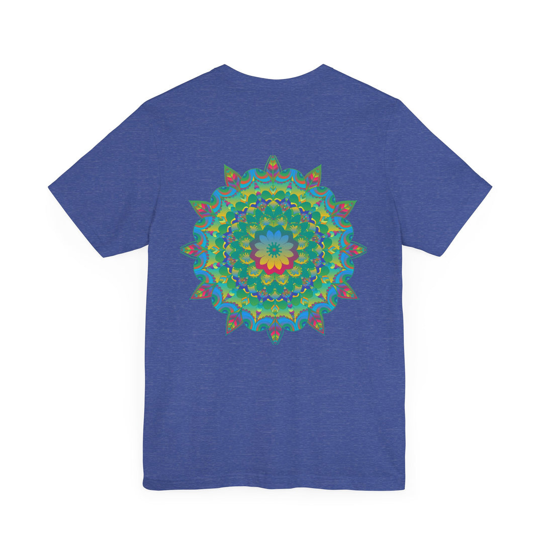 Beautiful Mandala Tee featuring intricate design for spiritual peace and harmony