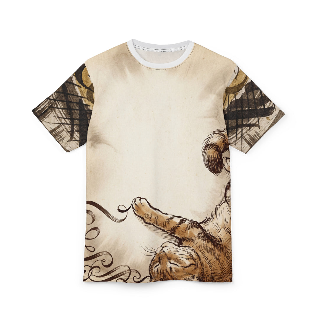 Cozy Cat Embrace Tee