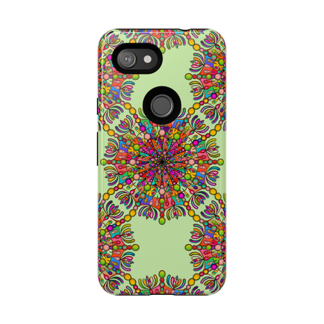Intricate Mandala Phone Case in Lively Colors for Unique Style