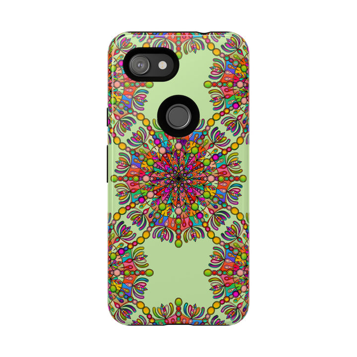 Intricate Mandala Phone Case in Lively Colors for Unique Style