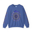 10th Anniversary Tin and Aluminum Love Unisex Sweatshirt in black with metallic design