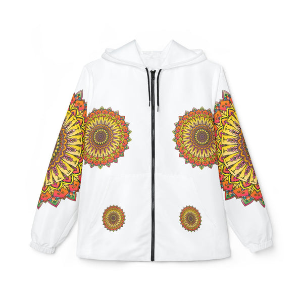 Solar Mandala Windbreaker Jacket