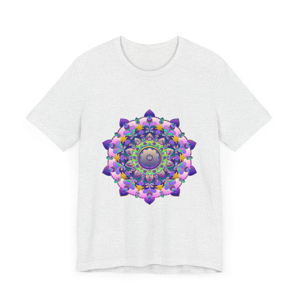 Vibrant Mandala Tee - A stunning, intricate, and colorful design perfect for adding a pop of color to your wardrobe