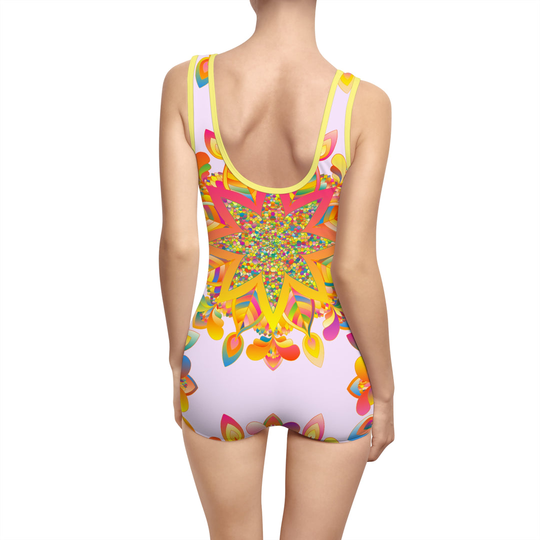 Swimsuit Vintage Mandala Art Women's