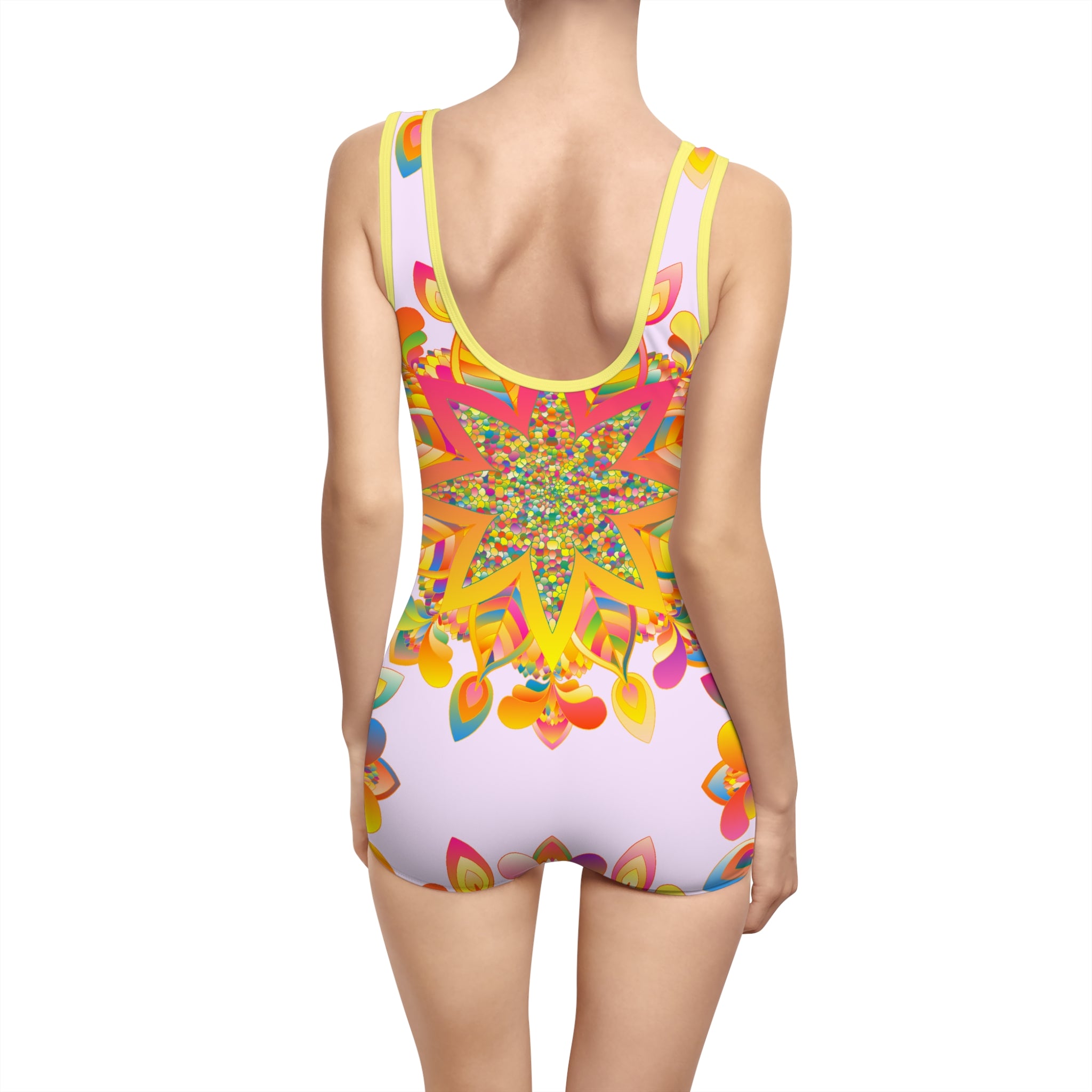 Swimsuit Vintage Mandala Art Women's