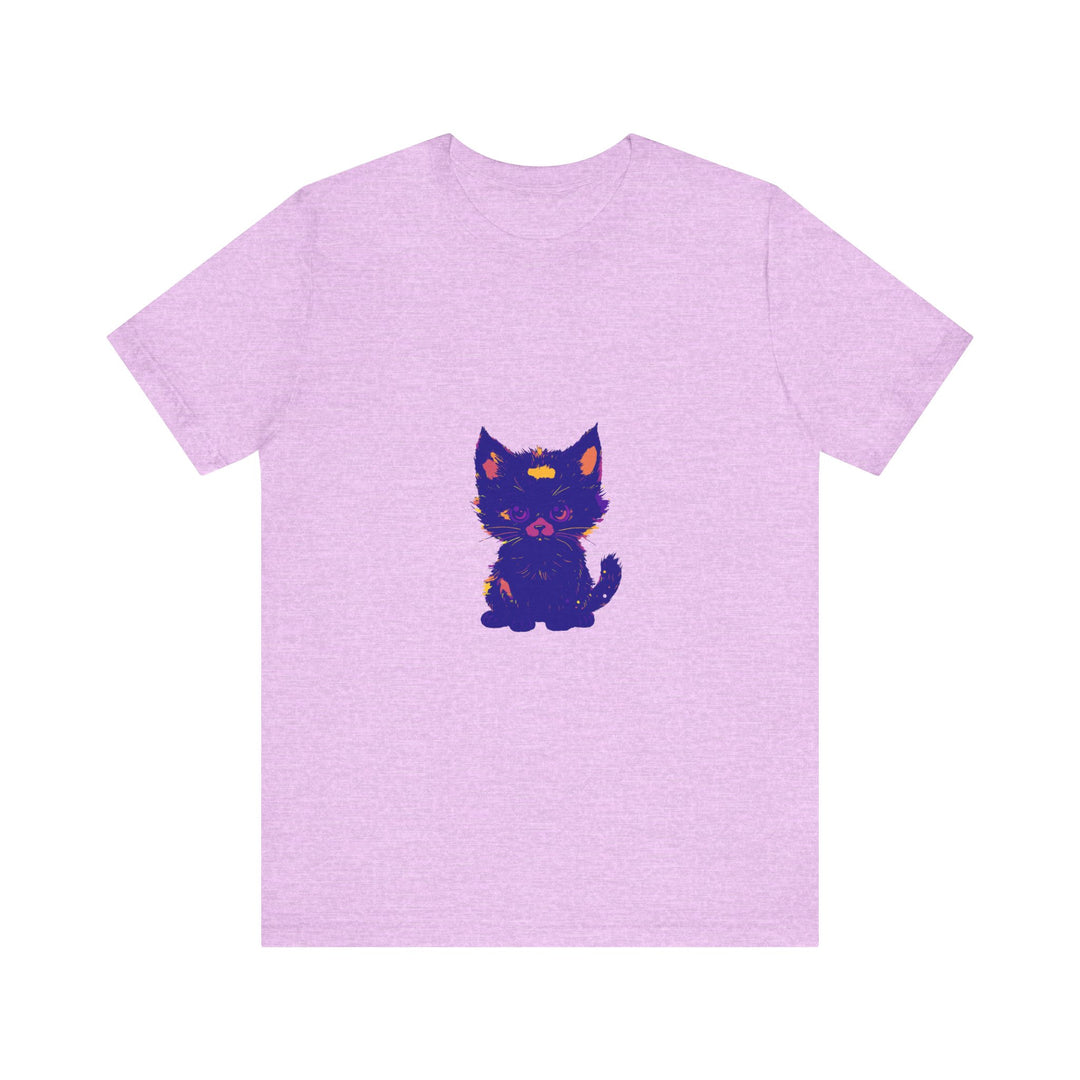 Blue Cat T-Shirt made from soft, durable fabric