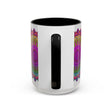 Colorful Mandala Art Mug with Eye-Catching and Intricate Design