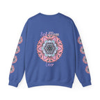 Felpa con stampa Mandala intricata "La mamma migliore di sempre"