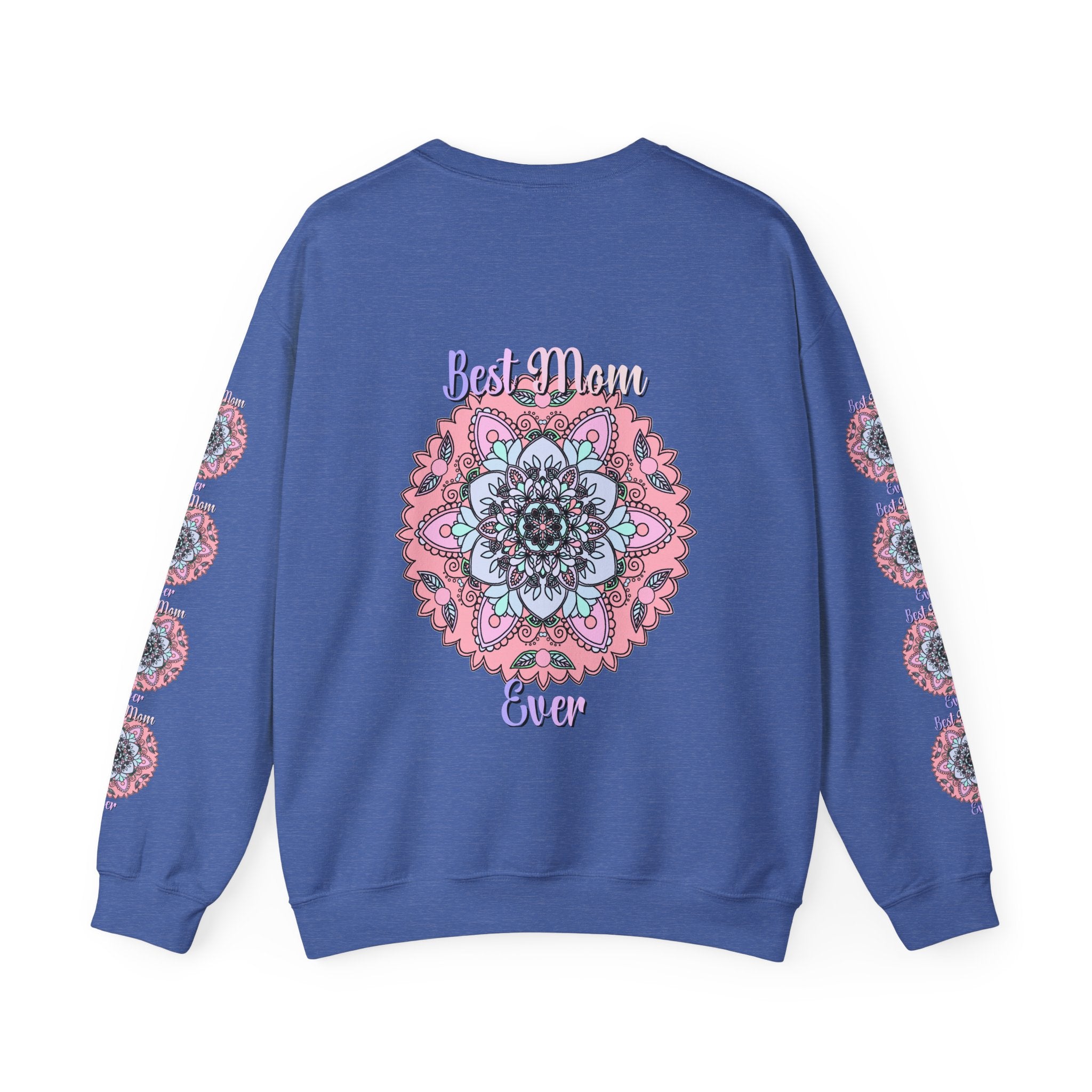 Best Mom Ever Intricate Mandala Art Sweatshirt