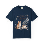Good Morning Cat Coffee T-Shirt