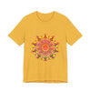 Vibrant Mandala Tee featuring intricate spiritual art design in rich colors