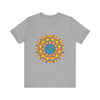 Vibrant Mandala Tee - Colorful Geometric Design with Intricate Patterns and Bright, Eye-catching Colors for a Stylish and Unique Look