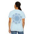 Handmade Mandala Art Tshirt - Unisex Garment-Dyed Tee in vibrant colors and intricate design, perfect for casual and artistic fashion