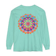 Colorful Mandala Long Sleeve T-Shirt - Psychedelic Art 66