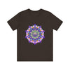 Vibrant Mandala Tee featuring an intricate and colorful design, perfect for adding a pop of vibrancy to your wardrobe