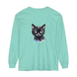 Black Cat Watercolor Unisex T-Shirt featuring a beautiful hand-painted feline design