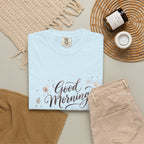 Good Morning Cat Coffee T-Shirt