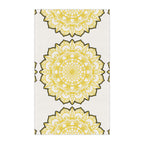 Sunny Floral Cotton Tea Towels for Bright Kitchen Aesthetics