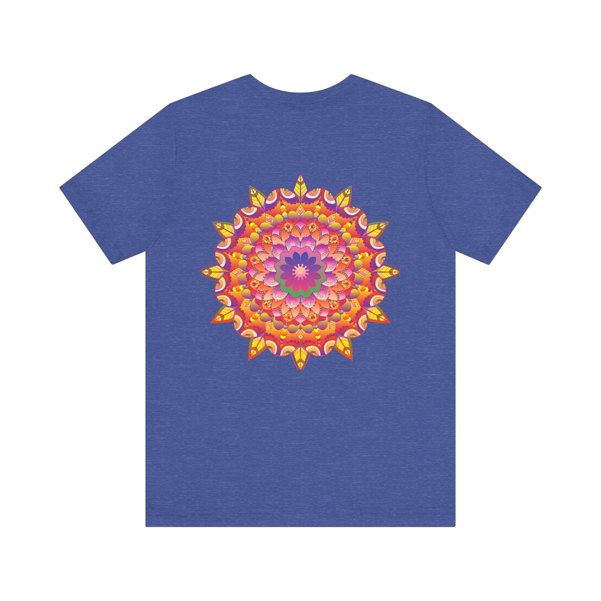 Eye-catching and vibrant mandala T-Shirt representing spiritual peace and serenity