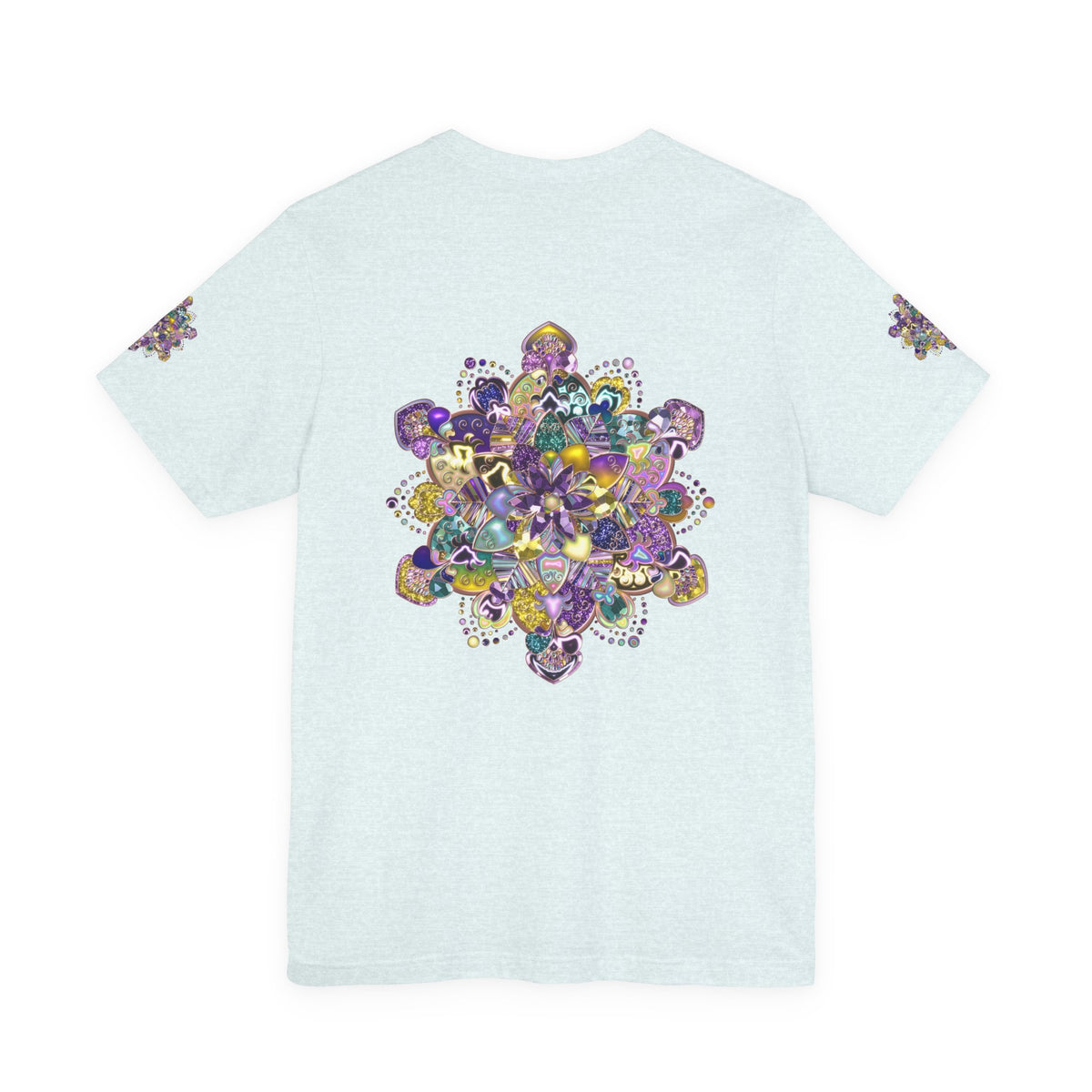 Unisex Floral Jewel Mandala T-Shirt