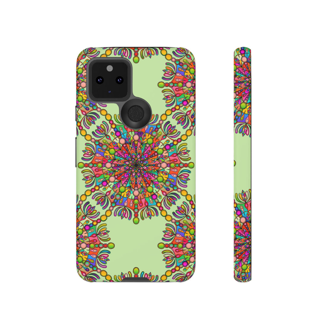 Intricate Mandala Phone Case in Lively Colors for Unique Style