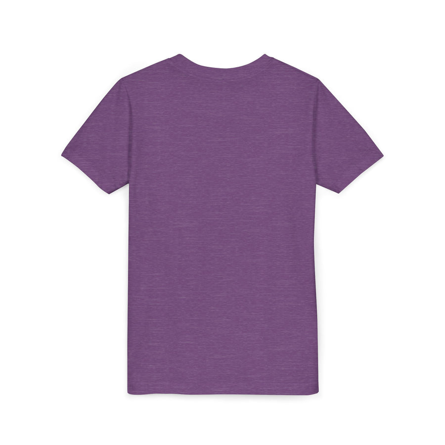 Youth Tee - Cartoon Sheeps Hugging Heart, Cute and Lovely Design