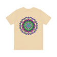 Beautiful and intricate mandala design tee shirt for spiritual peace and harmony