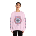 Felpa con stampa Mandala intricata "La mamma migliore di sempre"