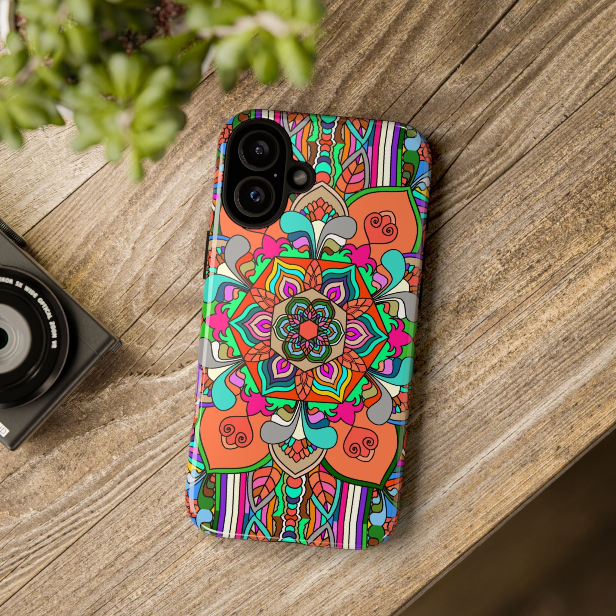 Vibrant Mandala Phone Case