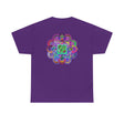 Unisex heavy cotton tee featuring a mandala art design for yoga mindfulness