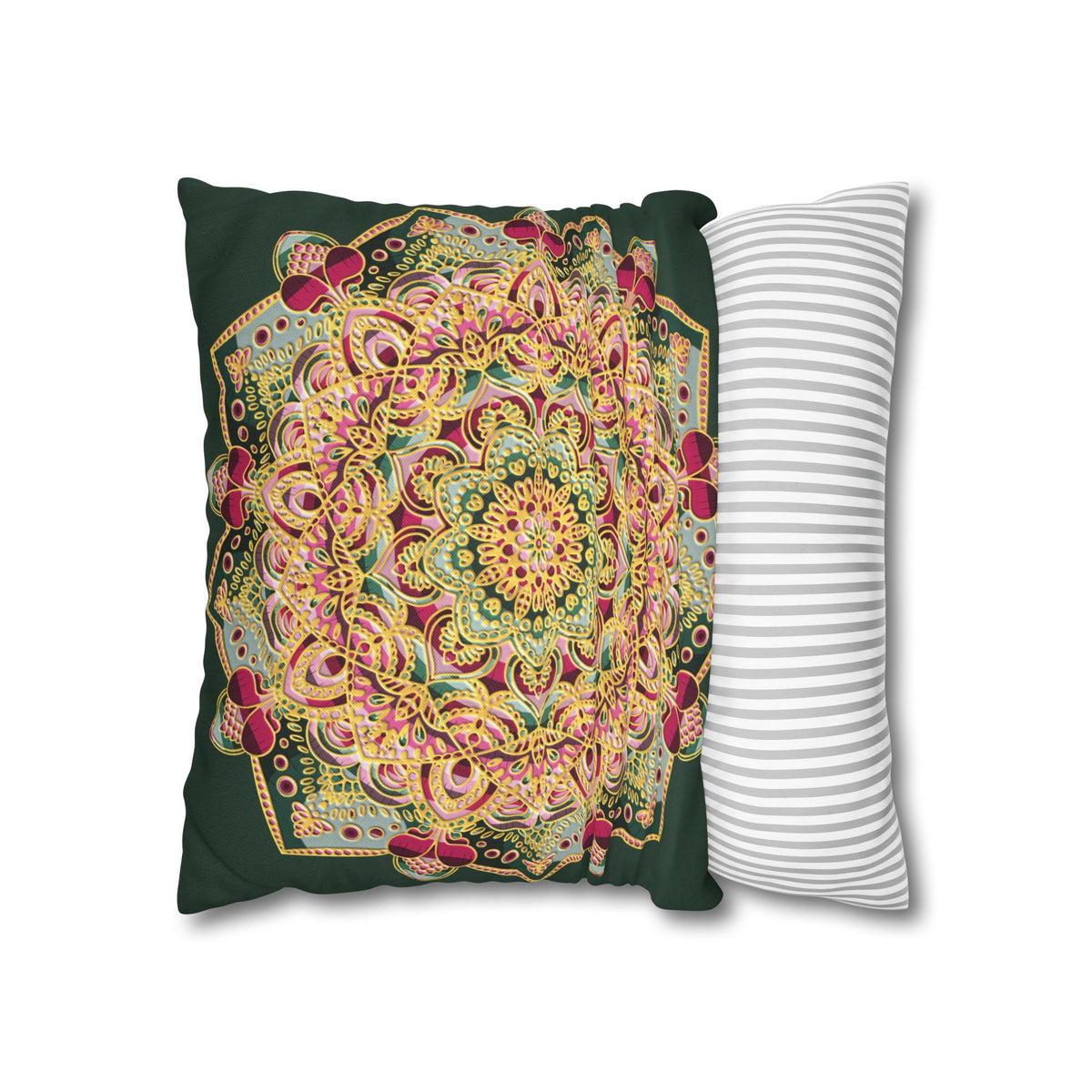 Mandala Boho Square Pillowcase