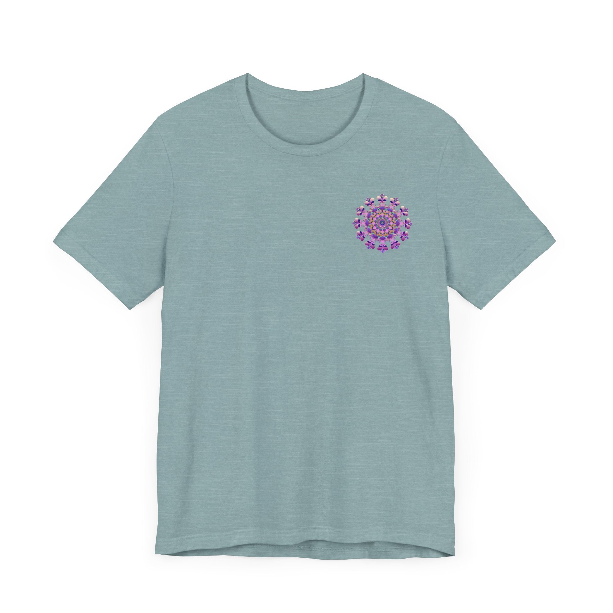 Elegant mandala tee with vibrant colors for inner tranquility