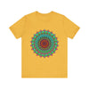 Vibrant Mandala Tee - Colorful Spiritual Art with Intricate and Vibrant Mandala Design on a Comfortable T-shirt for a Stylish and Spiritual Look