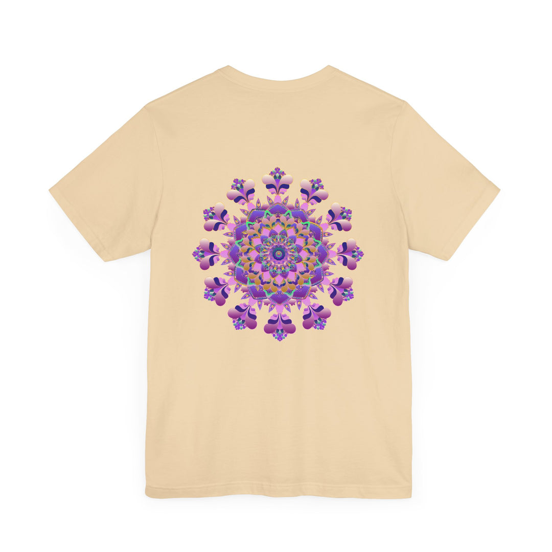 Artistic mandala tee with intricate patterns for spiritual connection