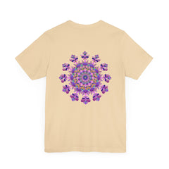 Artistic mandala tee with intricate patterns for spiritual connection