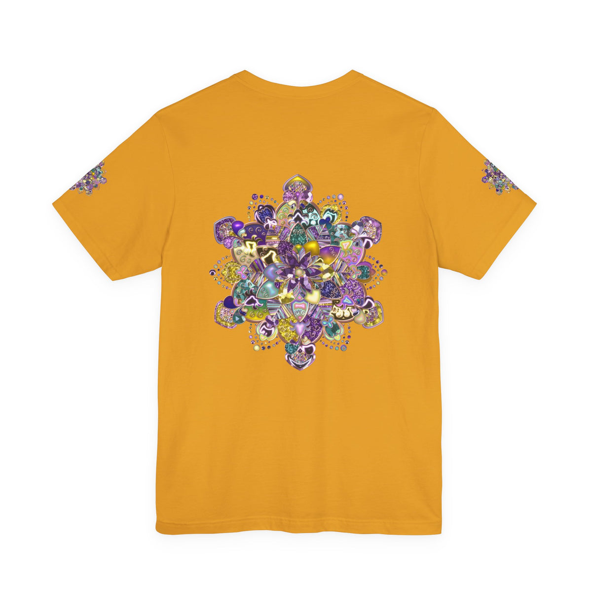 Unisex Floral Jewel Mandala T-Shirt