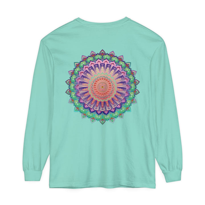 Unisex t-shirt with a vibrant and detailed mandala design