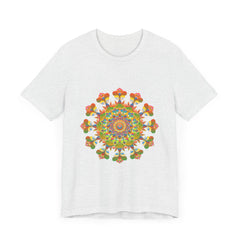 Colorful and intricate Vibrant Mandala Tee with vibrant and eye-catching design