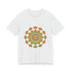 Colorful and intricate Vibrant Mandala Tee with vibrant and eye-catching design