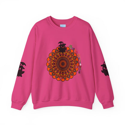 Unisex Heavy Blend™ Crewneck Sweatshirt featuring adorable Halloween ghosts in a fun and festive design