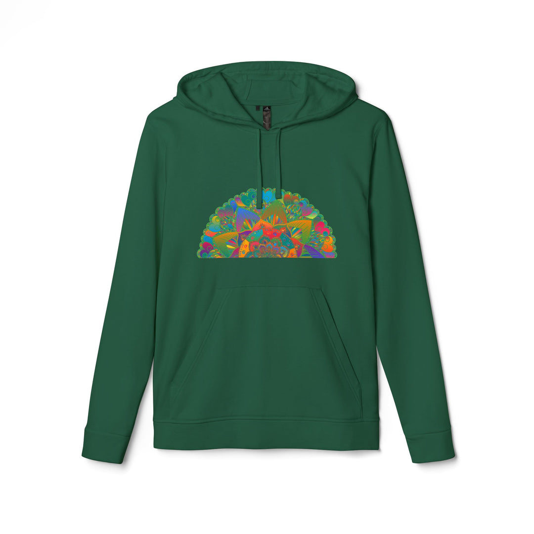 Unique Blululi Custom Adidas Mandala Hoodie with custom mandala print