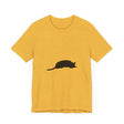 Black Cat Mystery T-Shirt featuring a spooky and cool design, perfect for Halloween