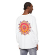 Colorful and intricate mandala design long sleeve t-shirt for all genders