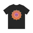 Vibrant Mandala T-Shirt featuring intricate spiritual design for peace and harmony