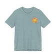 Colorful and intricate mandala tee representing spiritual peace and harmony