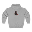 Blululi Mystical Cat Watercolor Hoodie featuring a stunning watercolor design of a mystical cat on a comfortable, stylish hoodie