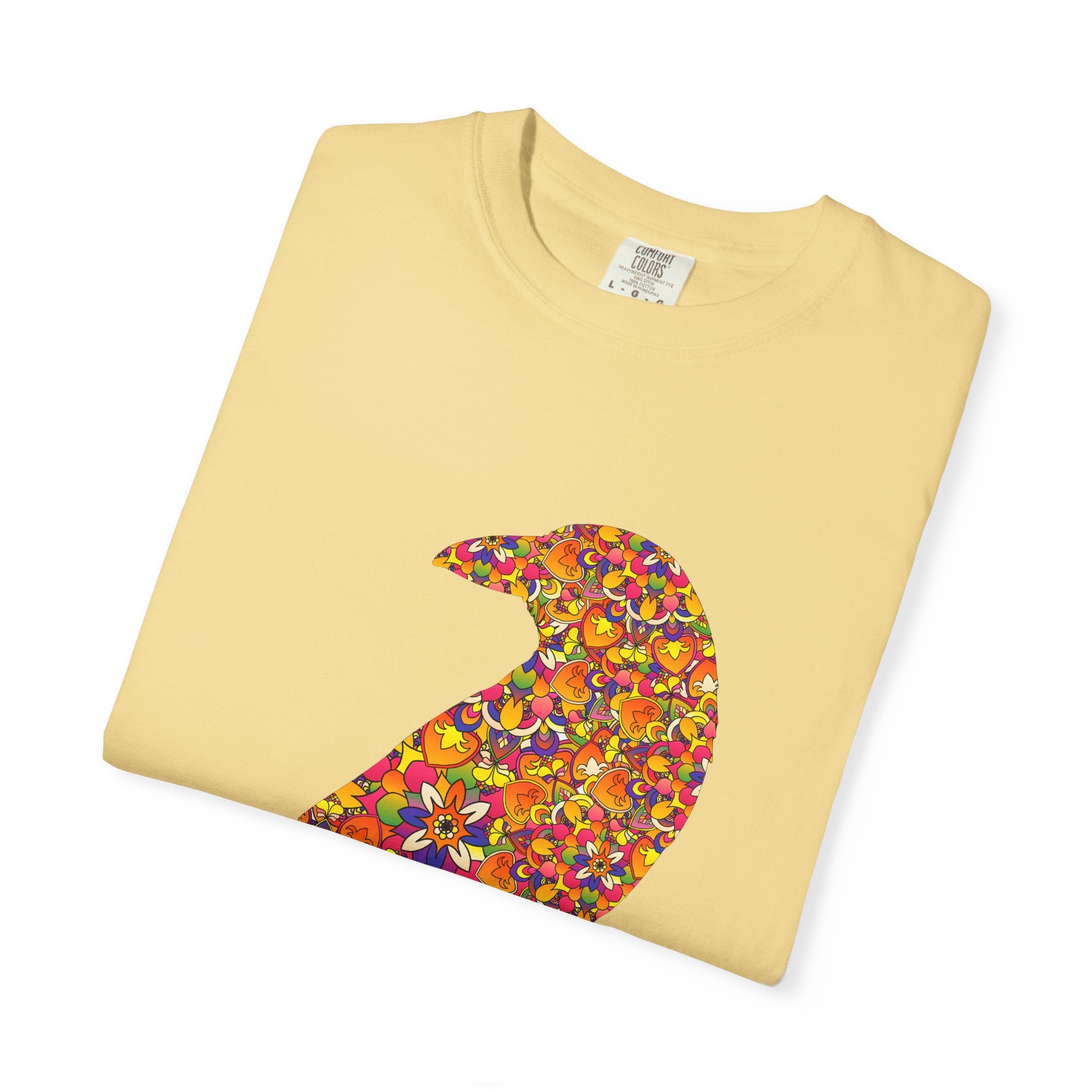 Crow Within ~ Floral Mandala Radiant Raven T-Shirt