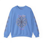 Felpa Mandala "Mamma Potente" in Morbide Tonalità Pastello
