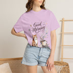 Good Morning Cat Coffee T-Shirt